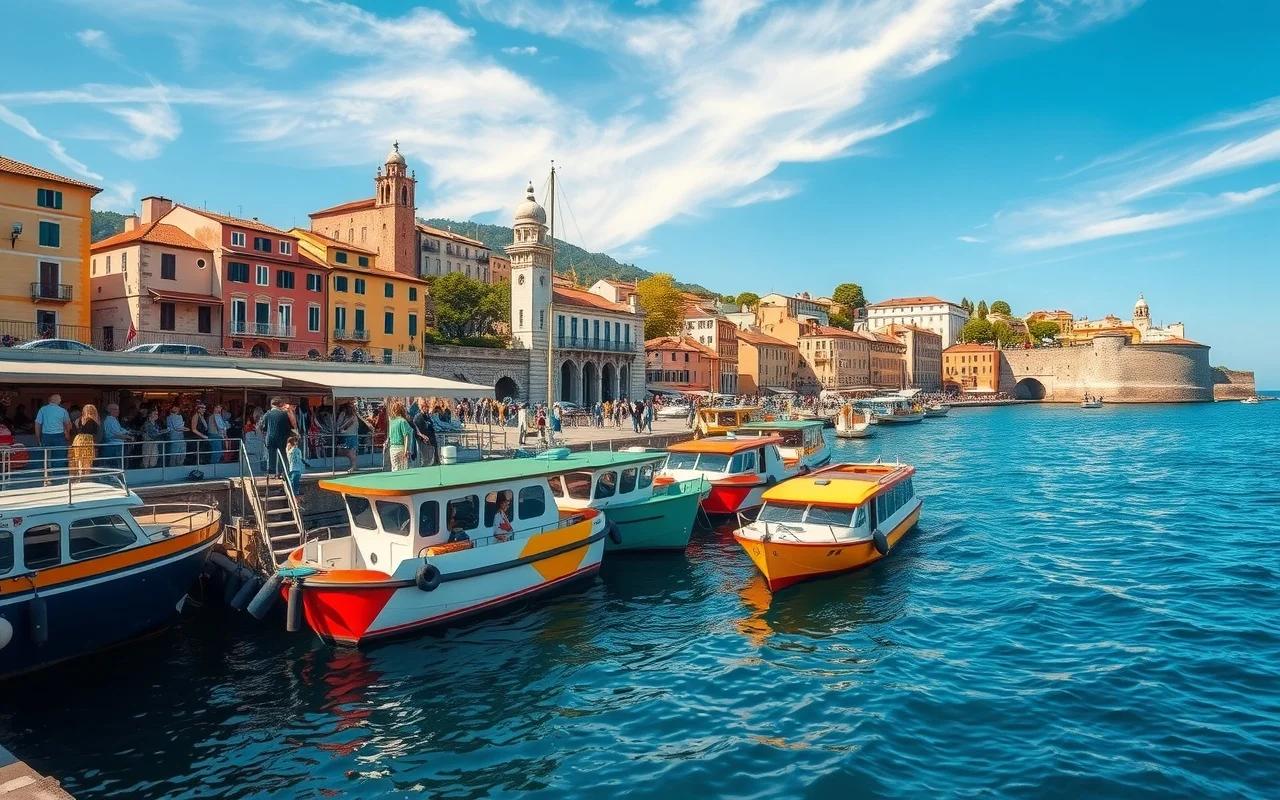 Sailing in Italy: ferries and maritime transport: Information on sea transport.