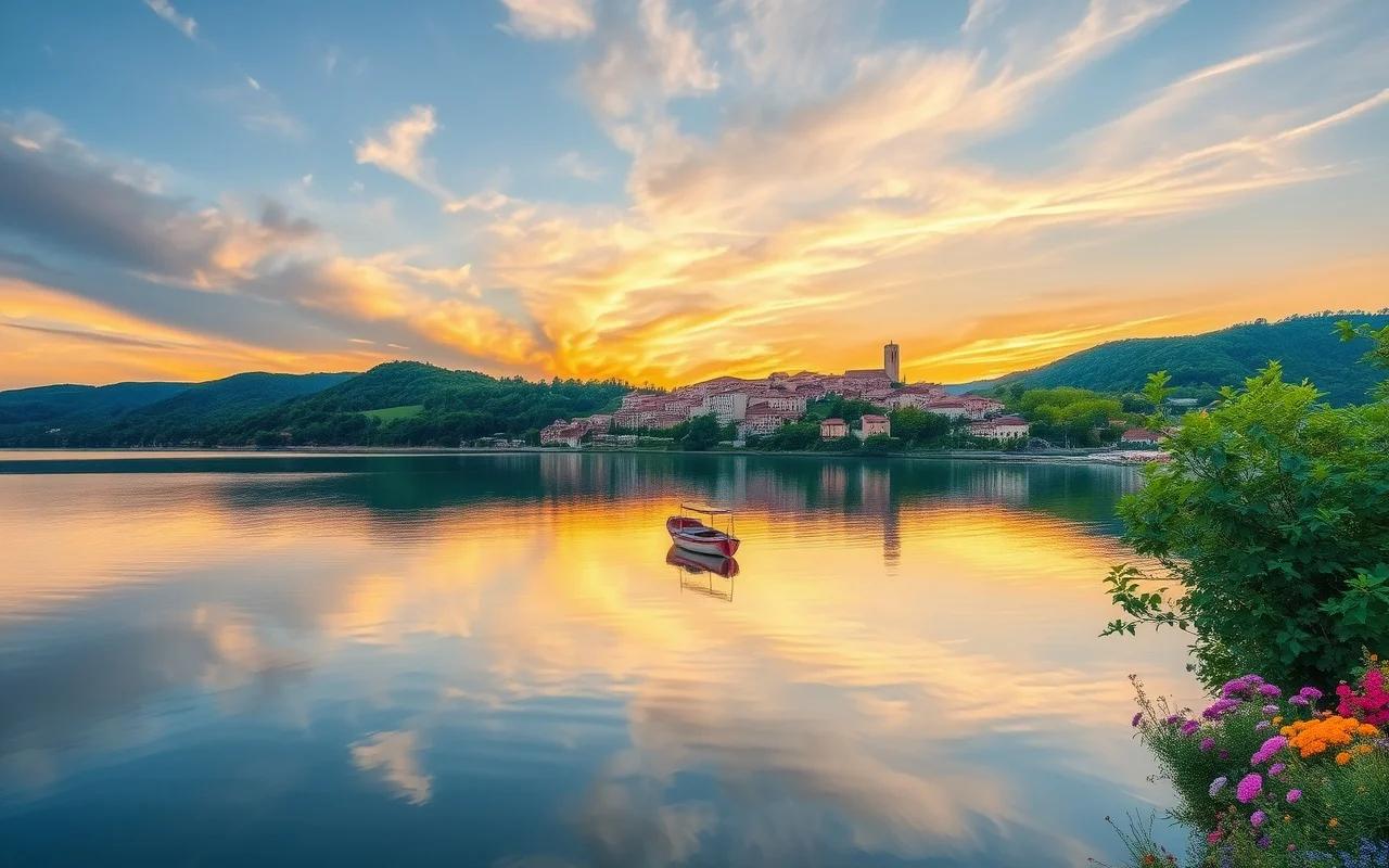 El encanto del lago de Bolsena: un tesoro escondido en el corazón de Tuscia
