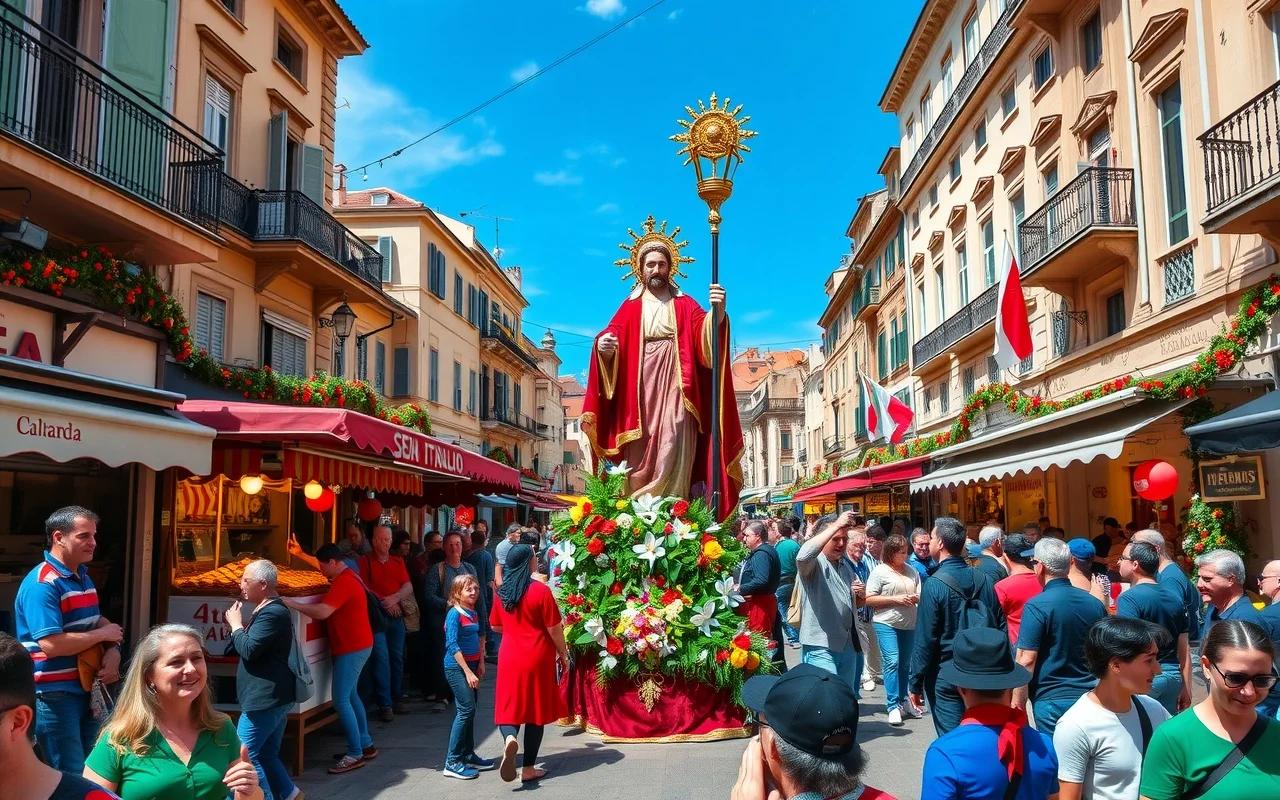 Festen i San Gennaro i Napoli: mellem tradition og folkelig hengivenhed