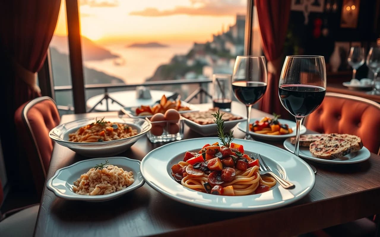 Průvodce restauracemi a italskou kuchyní: Jak si vybrat restauraci a typická jídla.