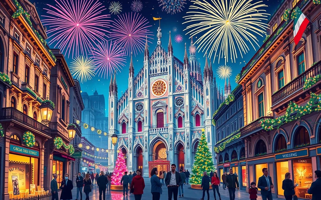 Réveillon du Nouvel An à Milan : les meilleurs lieux et itinéraires pour célébrer l'arrivée de la nouvelle année