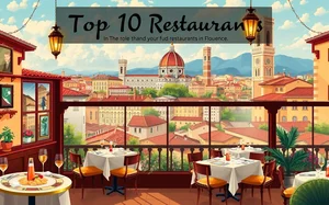 De 10 beste restaurants in Florence die je niet mag missen