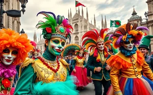 Ambrosiano karneval Milanos: Lombardia pidustuste kuupäevad ja programm