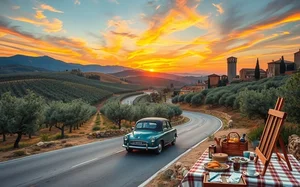 Esplorare la Toscana in auto: tra natura, arte e sapori