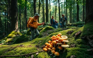 Andare a Caccia di Funghi con una Guida Esperta