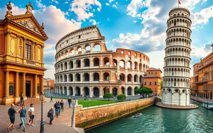 Guide to Italian museums and cultural attractions: Main sites of interest.