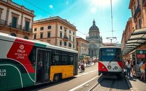 Italian joukkoliikenteen opas: Kuinka liikkua kaupungissa ja alueiden välillä.