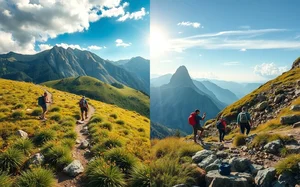 Hiking dan trekking: perbezaan antara dua aktiviti luar