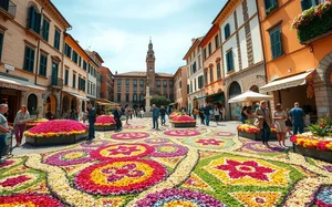 Infiorata of Genzano: خیابان های گل ها و هنر زودگذر