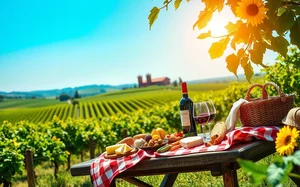 Fare un Picnic in un Vigneto Toscano