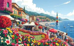 Découvrez la Fête des Fleurs de Sanremo