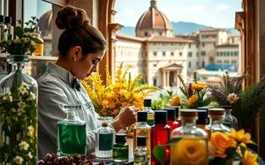 Kunjungan ke Laboratorium Parfum di Florence: Pengalaman Penciuman